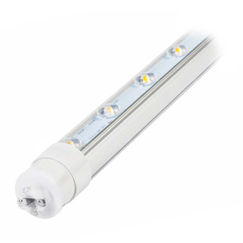HOMESTAR LED Sign Tube, Rotatable R17D base,Ballast Bypass Light Tube (TypeB) , Clear,Double Ended Connection,FCC & ETL Listed