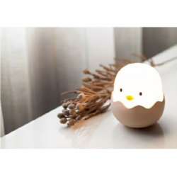 Homestar Wholesale creative design touch sensor baby sleep eggshell sensor led night light