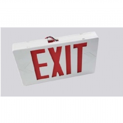 UL listed cheap price LED indicator red green exit light SALIDA dual voltage led emergency light exit sign board