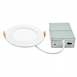 HOMESTAR 5CCT LED Slim Panel Light,Downlight,Recessed Slim Pot Light with Junction Box, Dimmable LED Recessed Ceiling Light/Potlight
