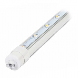 HOMESTAR LED Sign Tube, Rotatable R17D base,Ballast Bypass Light Tube (TypeB) , Clear,Double Ended Connection,FCC & ETL Listed